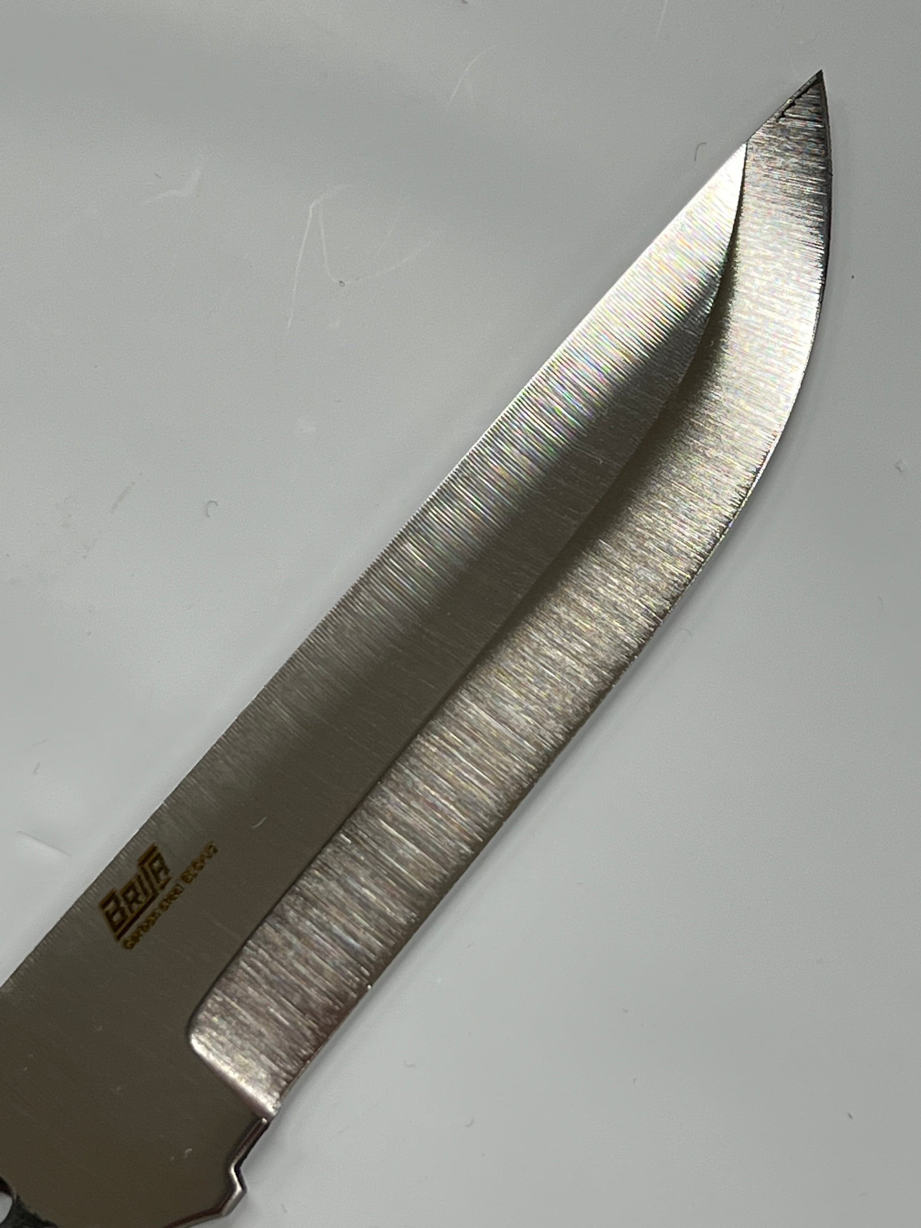 Brisa Trooper 115 Scandi 80CrV2 hiiliteräksinen veitsenterä