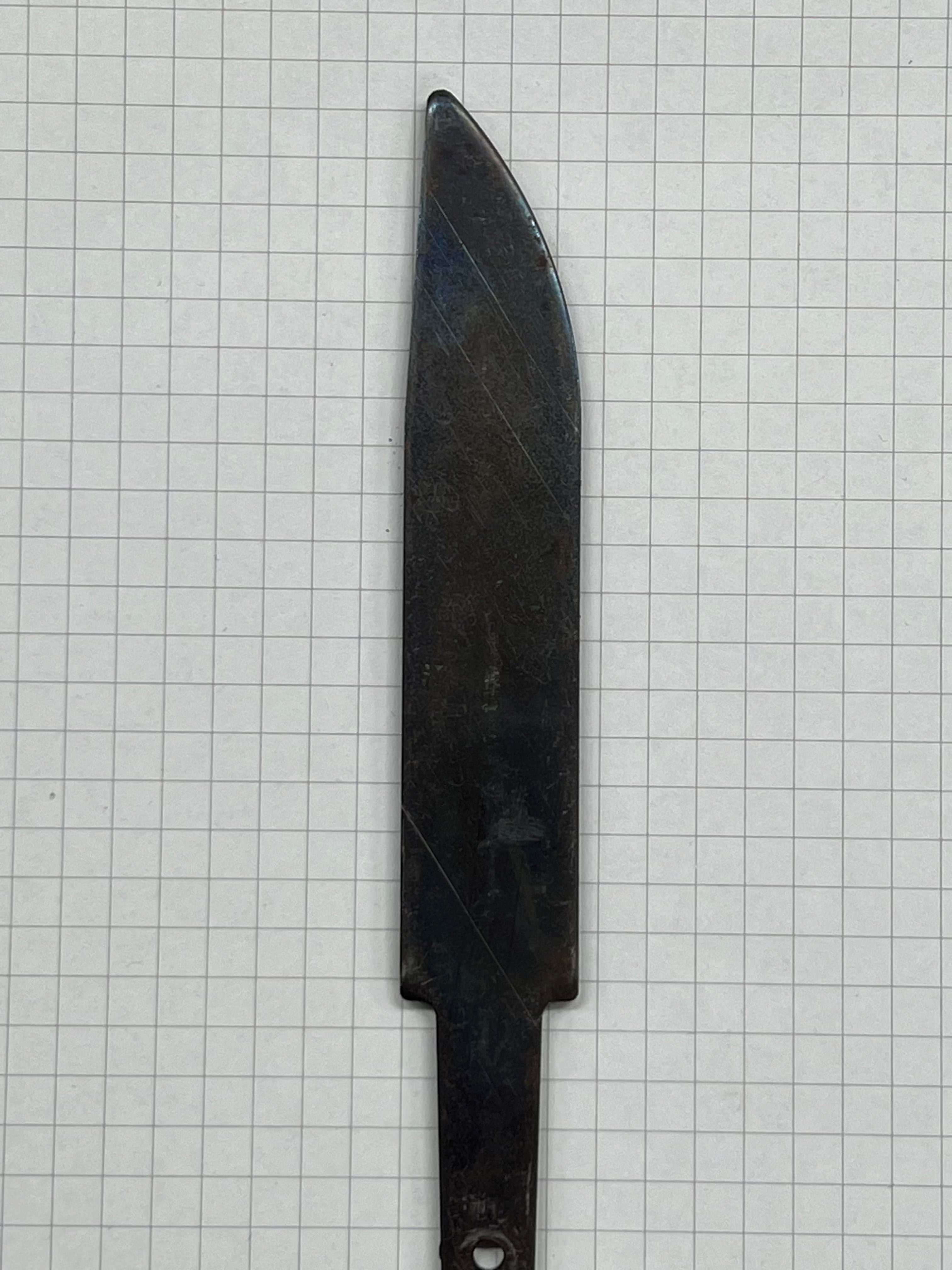 Veitsiteräaihio 90 mm karkaistu, teroittamaton