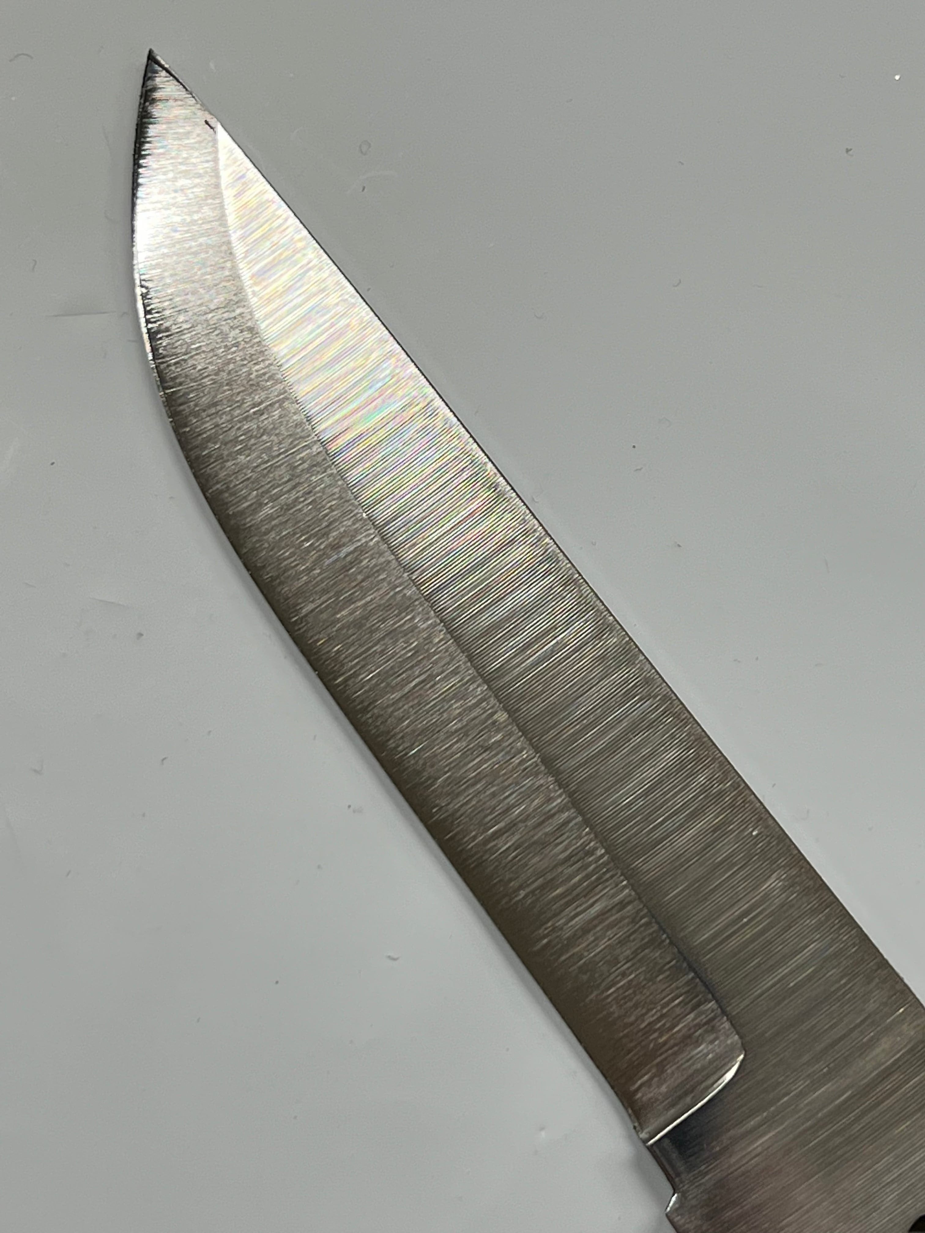 Brisa Trooper 115 Scandi 80CrV2 hiiliteräksinen veitsenterä