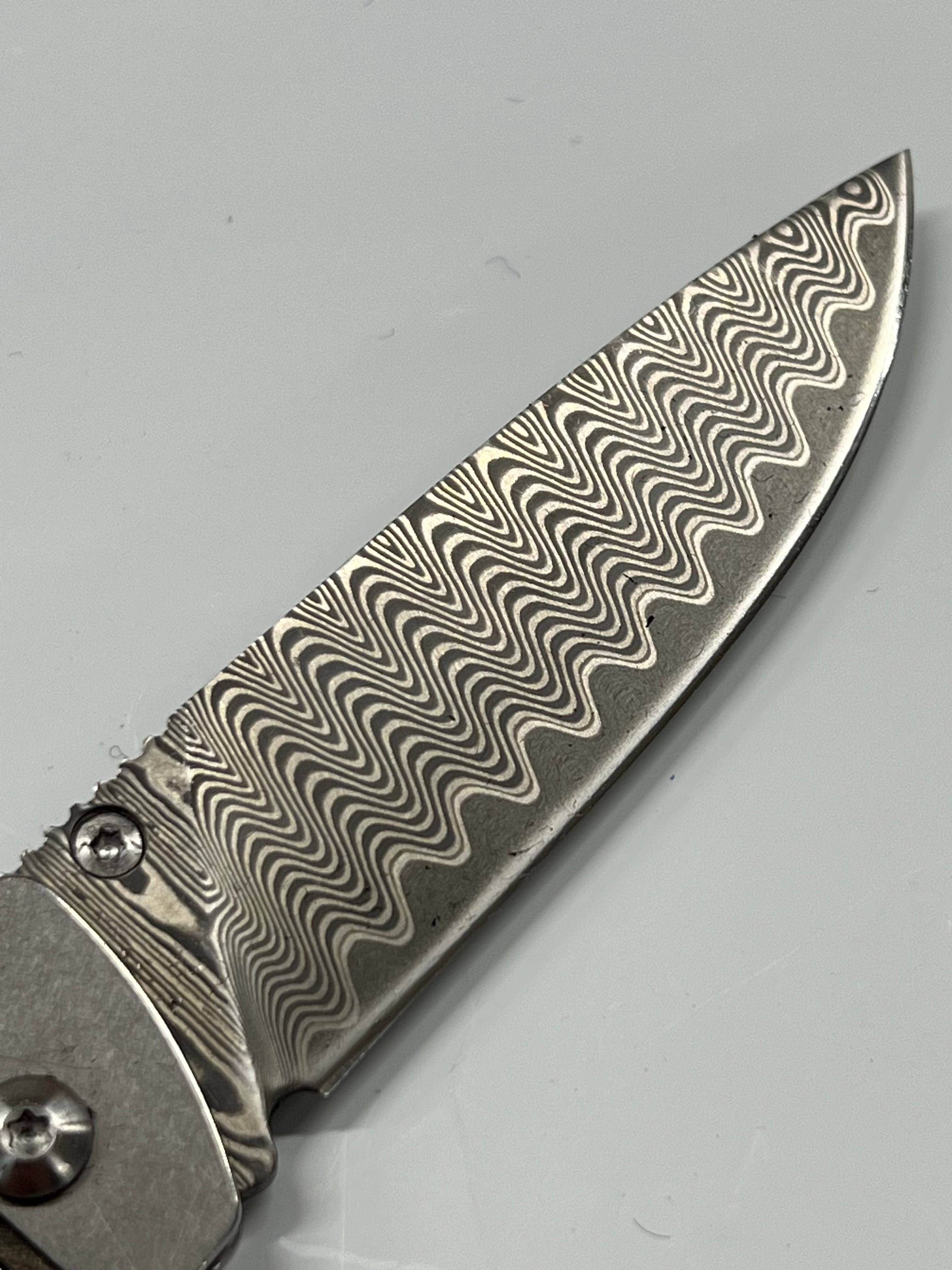 Gentleman-linkkuveitsisetti, ladder-damaskiteräs