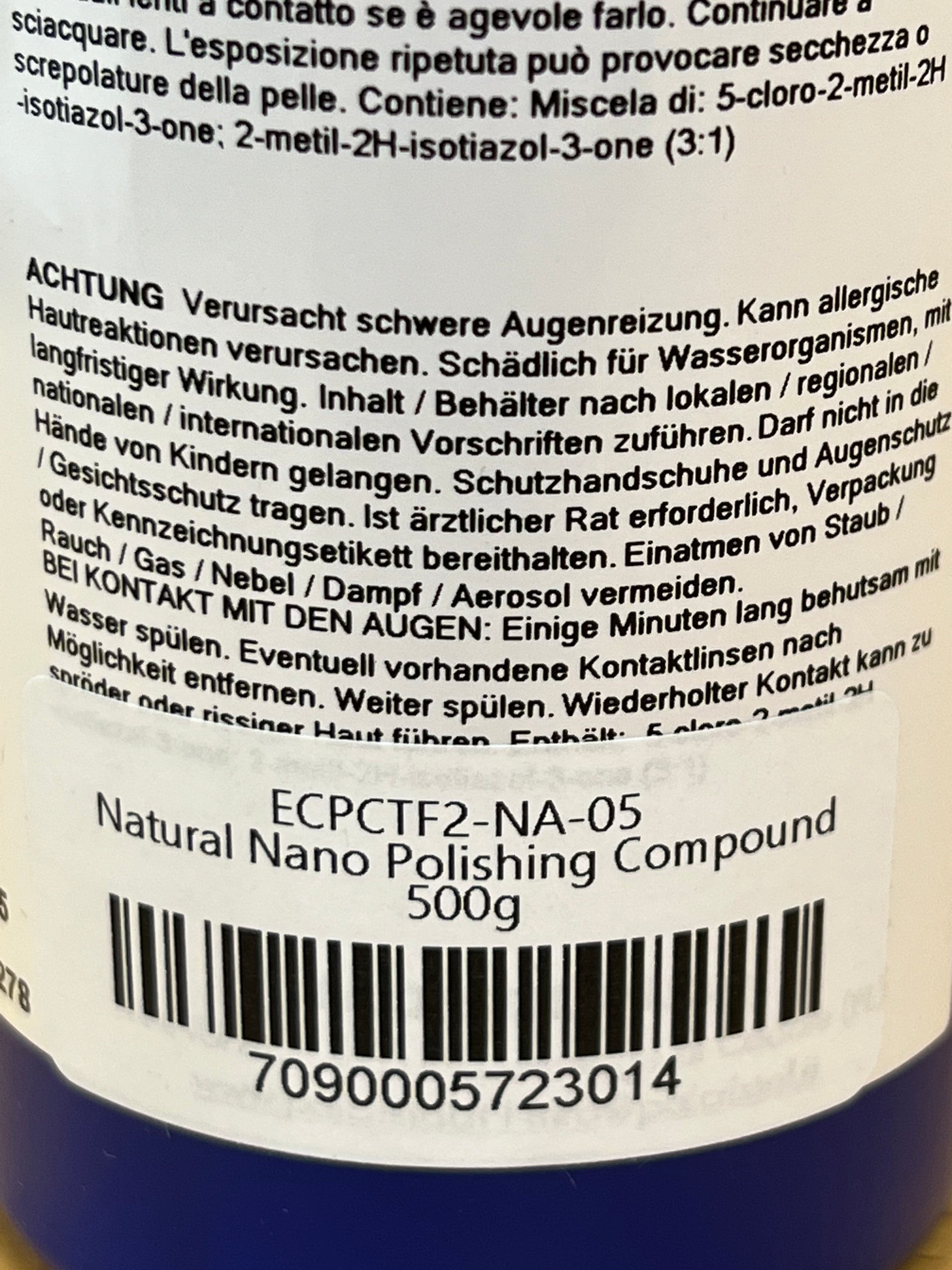 Kiillotusaine epoksille, lakalle ja muoville