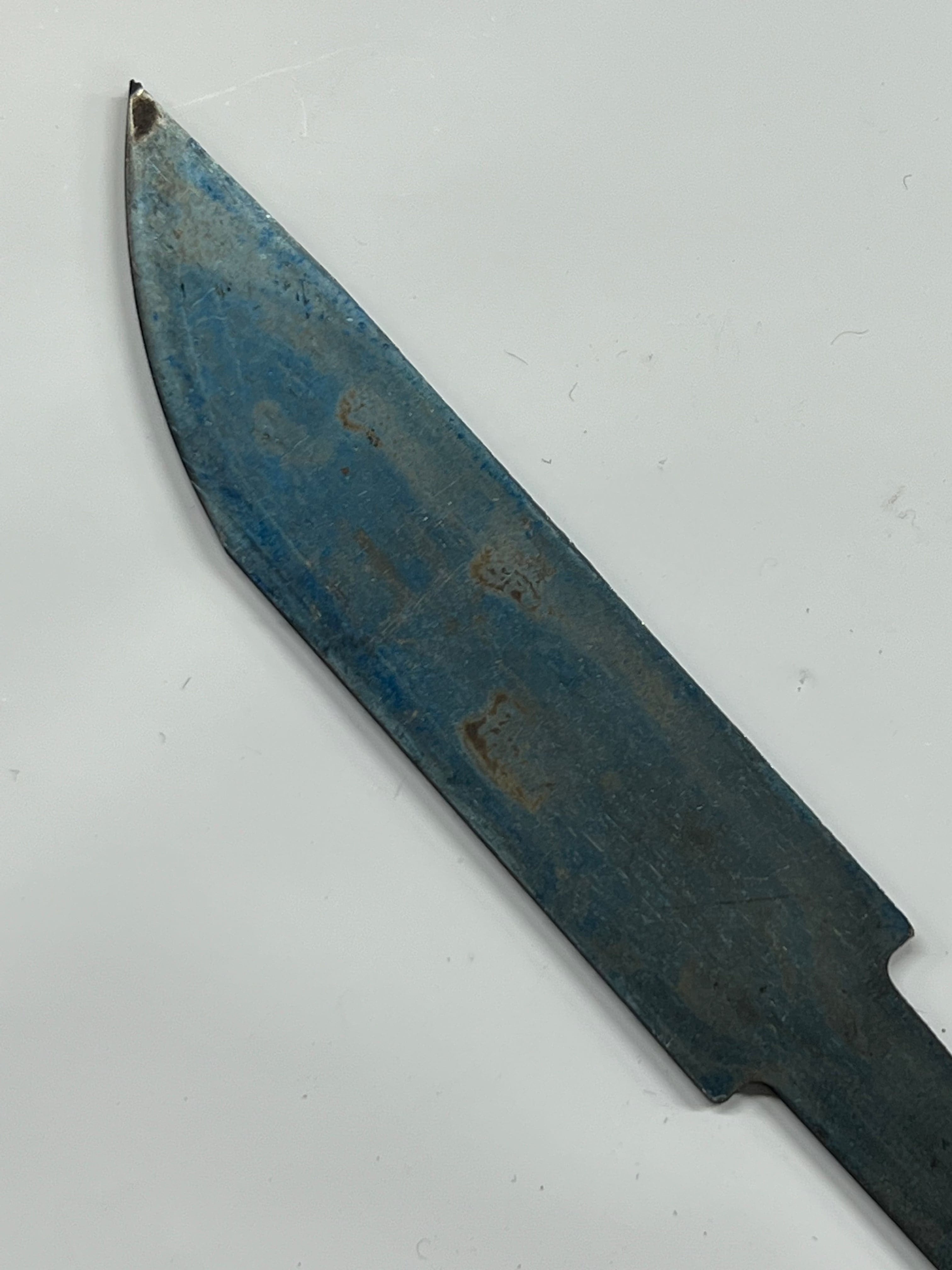 Veitsenterän aihio 80 mm, valmiiksi karkaistu, hiomaton