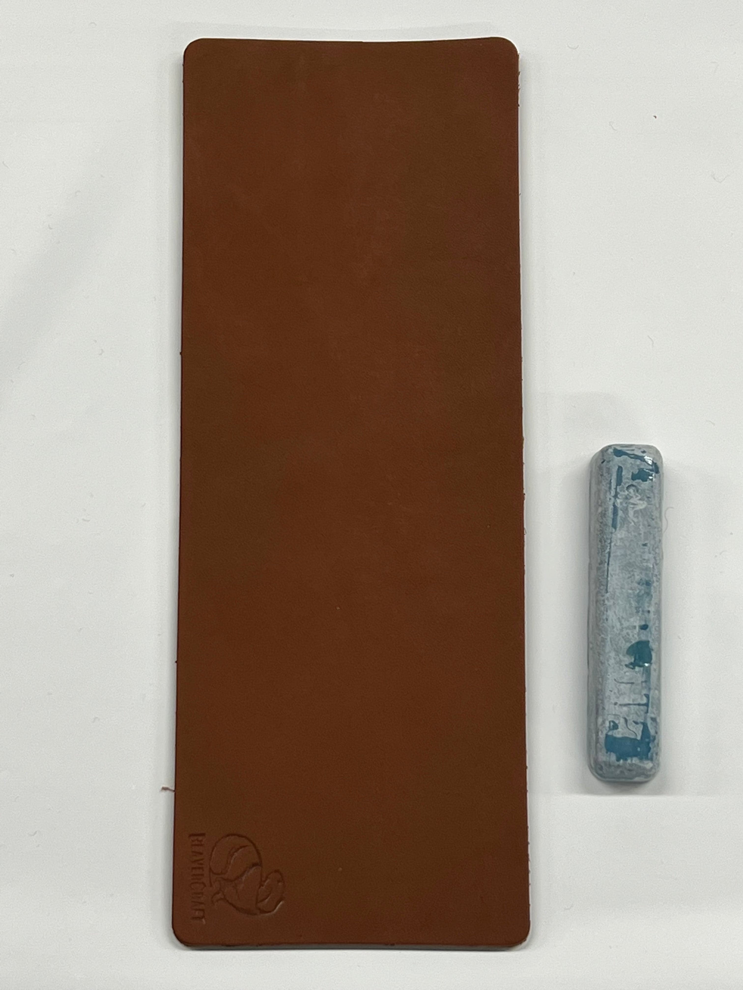 Nahkastroppi 200x75 mm hiomatahnalla