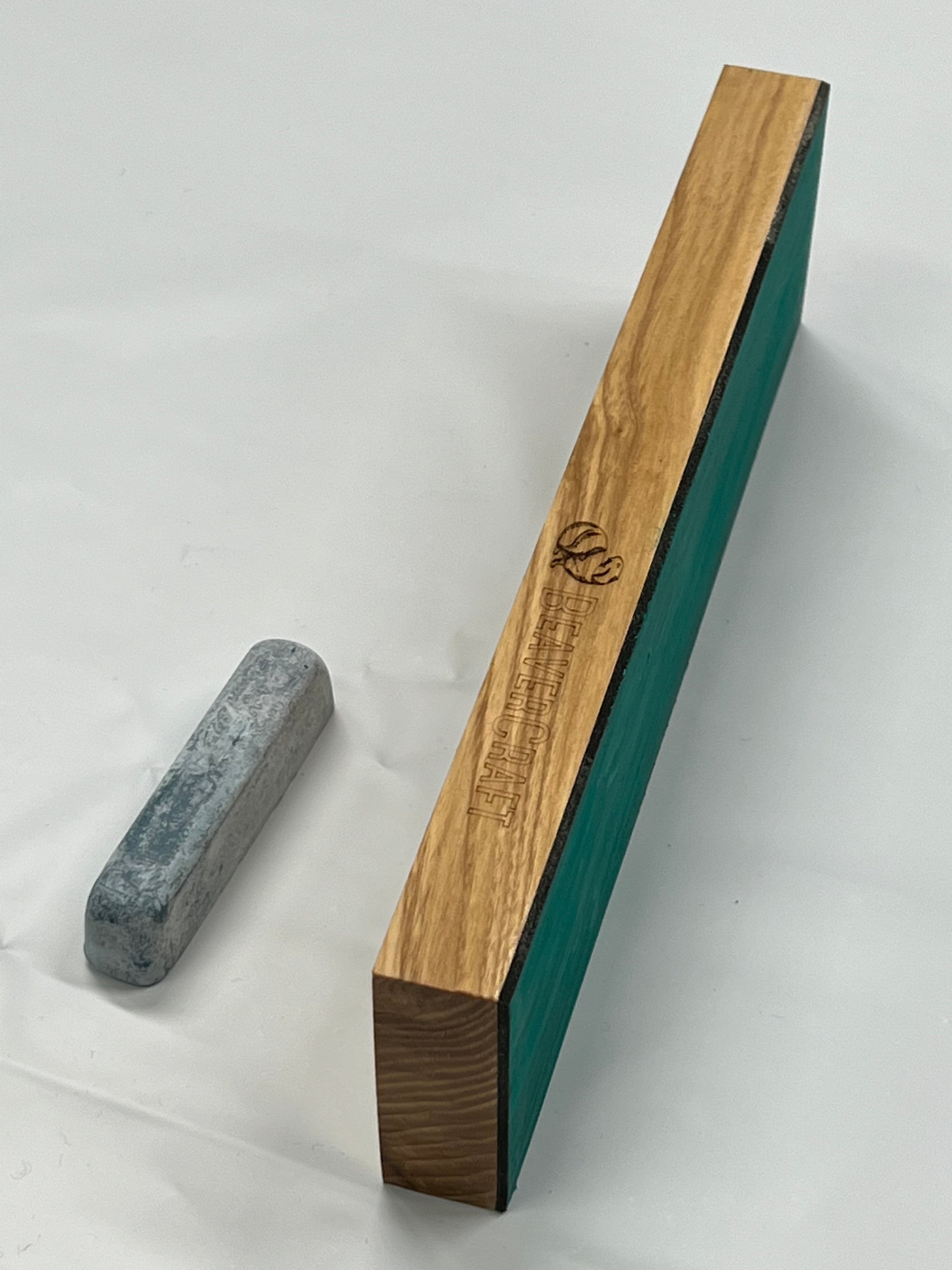 Nahkastroppi 220 x 61 x 22 mm hiomatahnalla LS4P1