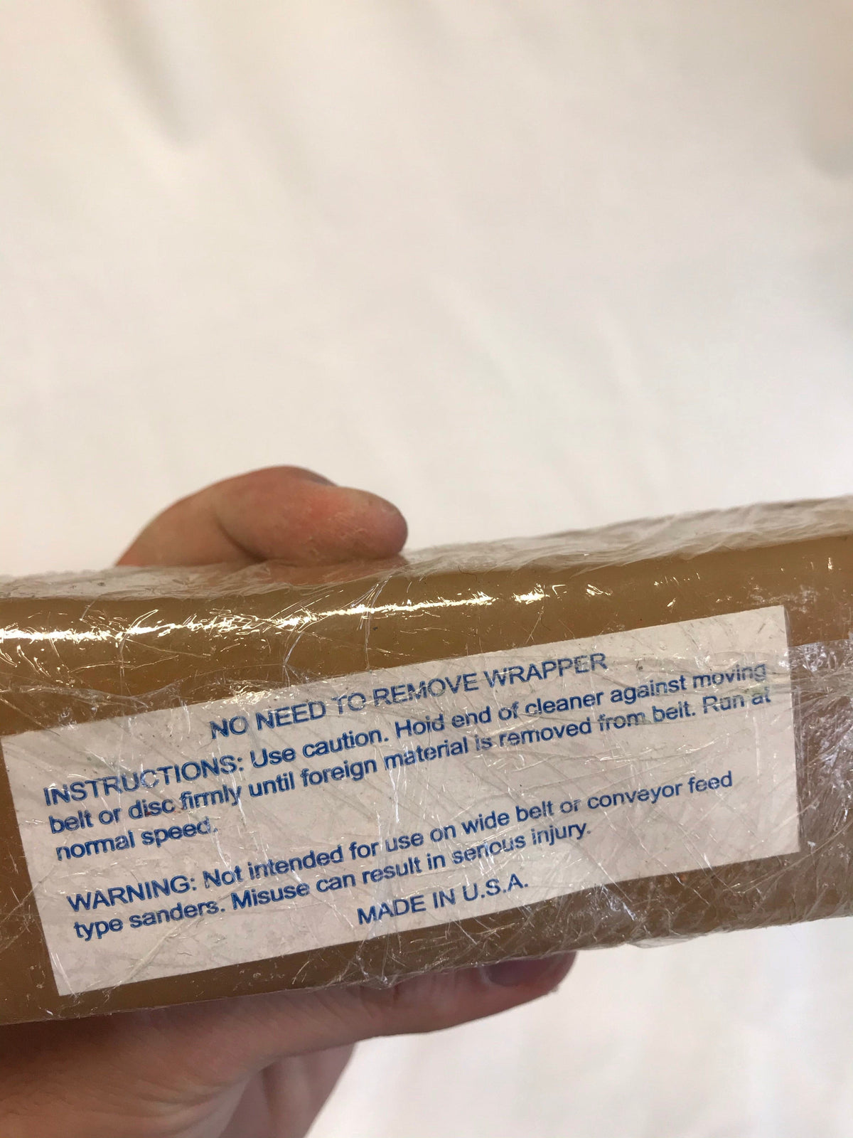 Hiomavyön puhdistuskumi