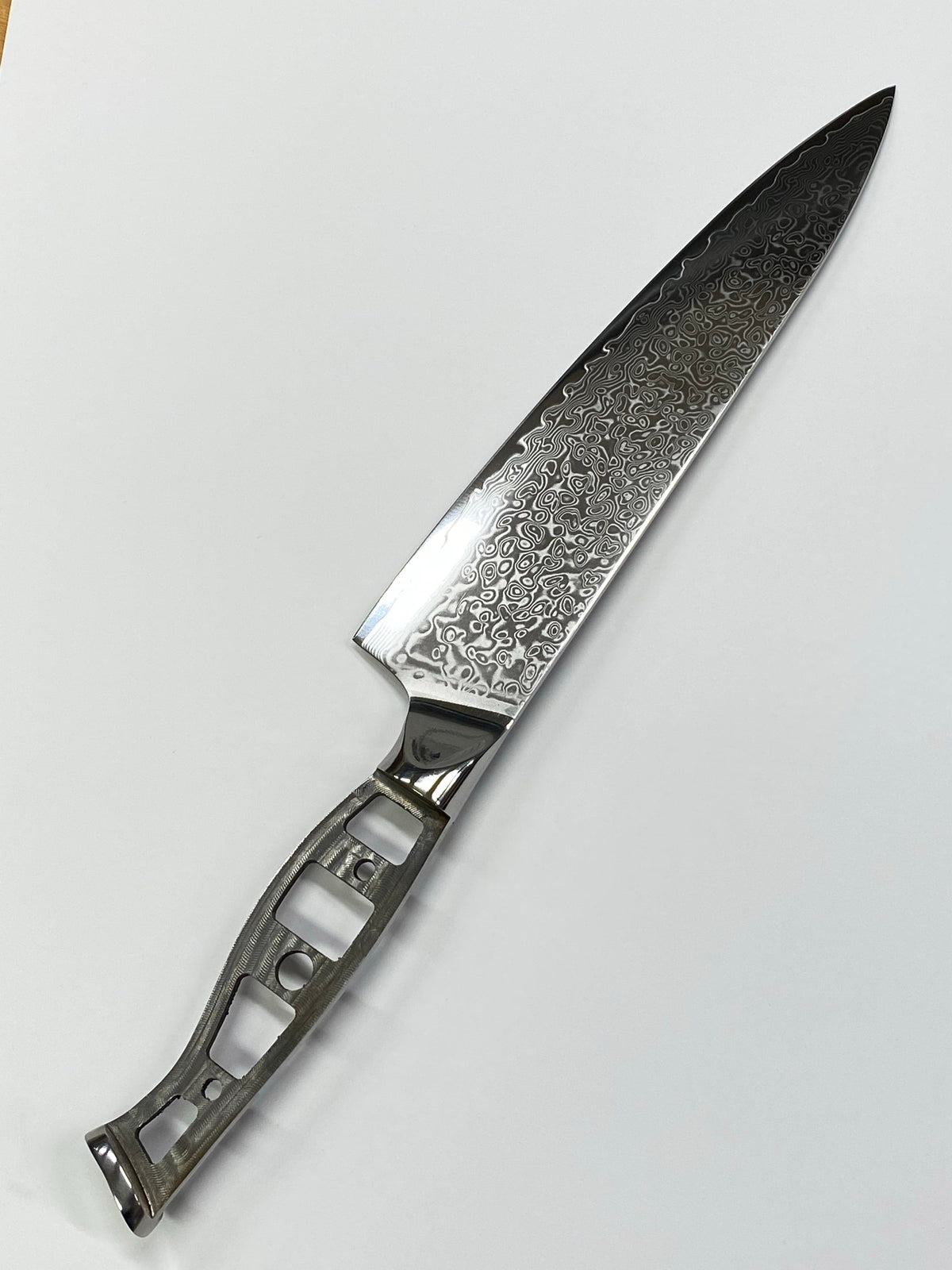 Kokkiveitsen terä - VG10 Damask Chef 200