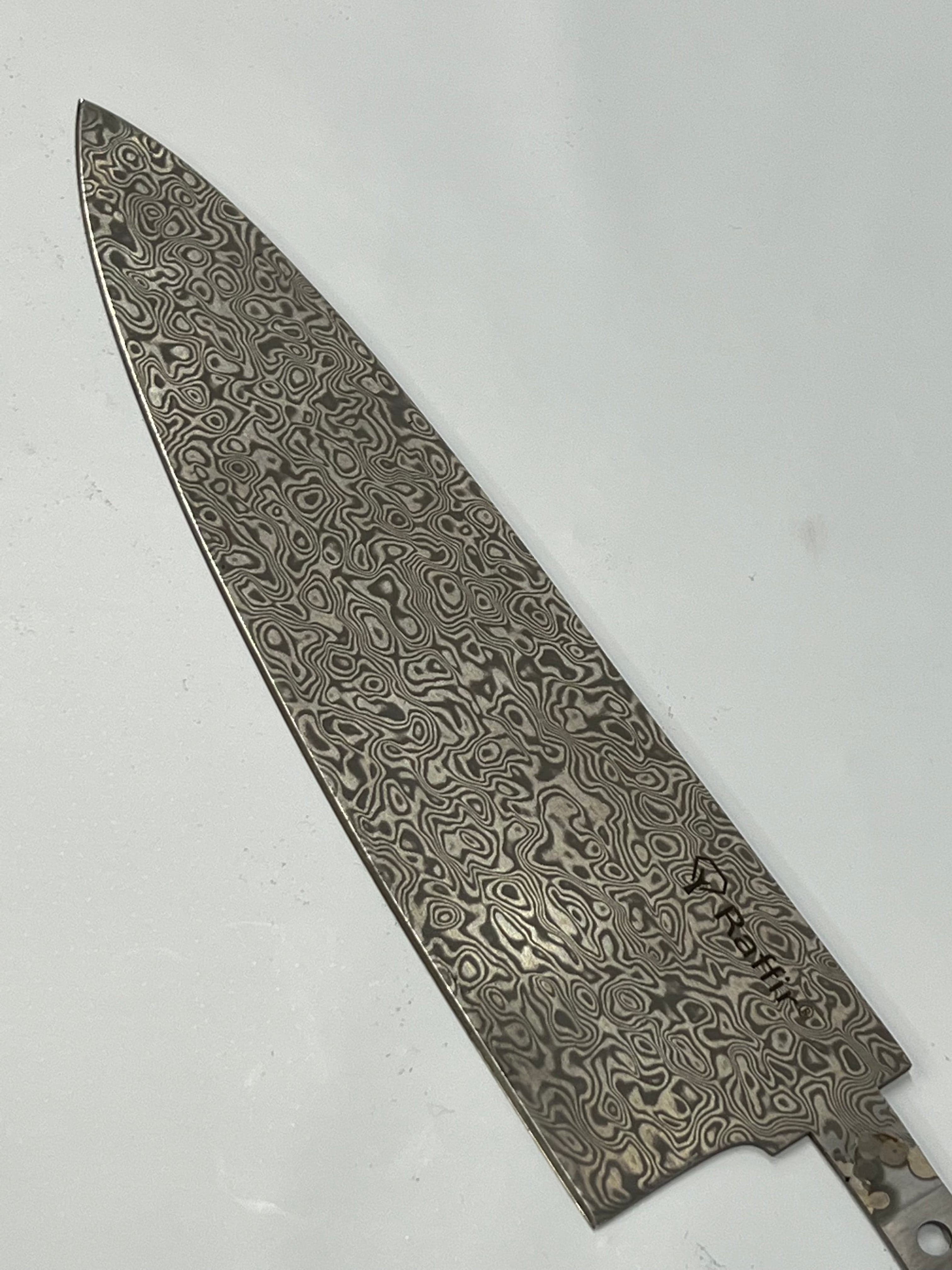 Damask Scandinavian keittiöveitsi
